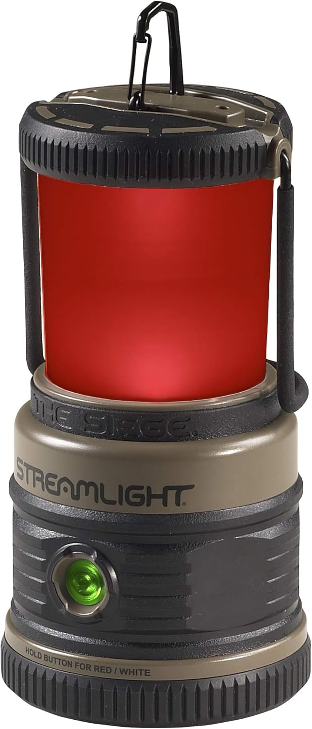 Download Amazon Com Streamlight 44931 Siege Compact Cordless 7 25 Alkaline Hand Lantern Coyote 540 Lumens Home Improvement