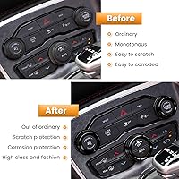 Vista 4 de Interruptor de aire acondicionado, perilla de botón de CD para Dodge Challenger Charger Chrysler 300 300s 2015-2024, para Ram 2013-2018, accesorios