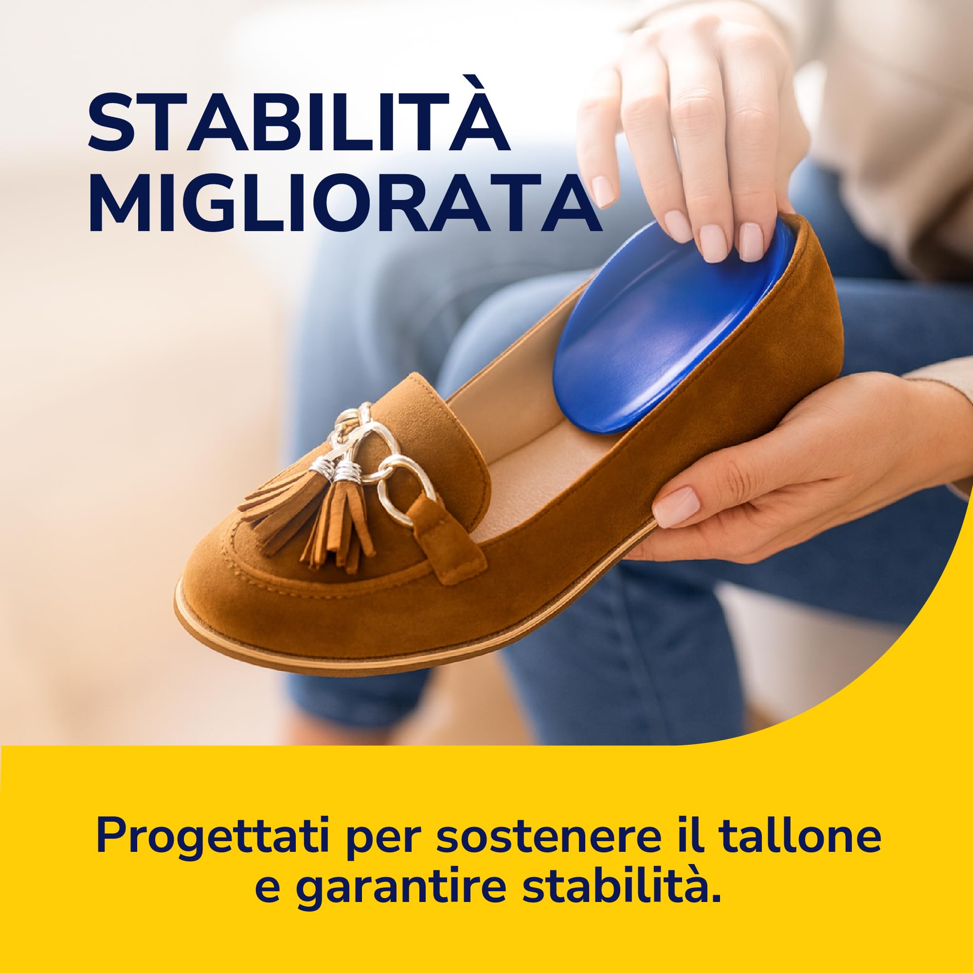 Dr. Scholl's Talloniera in Gel, inserto avanzato che sostiene il tallone, assorbe gli urti e garantisce massimo comfort in tutti i tipi di scarpe - 4