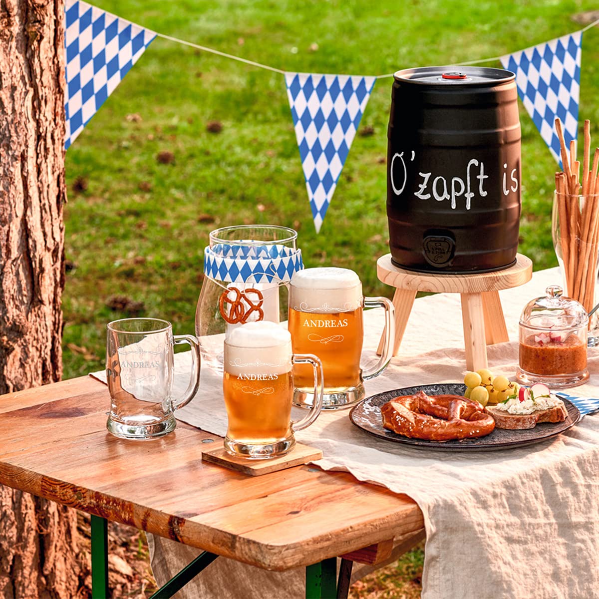 Polar-effekt Boccale Da Birra Inciso Personalizzato 0,5L – Regalo Per Uomo, Compleanno, Festa Del Papà, Nonno – Bicchiere Da Birra Di Qualità, Fatto In Germania - 3
