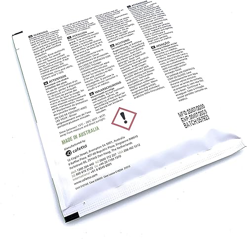 Miniatura 4 de Restore Espresso Machine Descalcificador, Polvo de limpieza para máquinas de café para uso en sistemas orgánicos (4 paquetes de un solo uso)