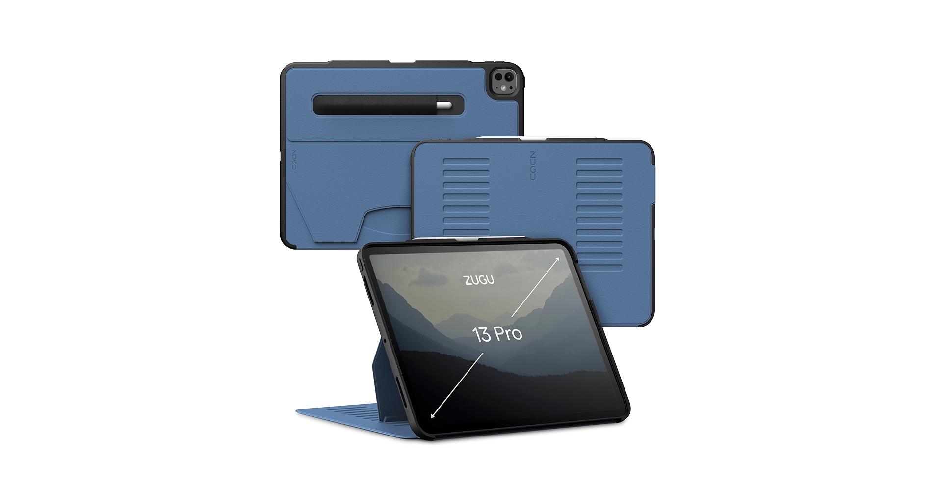 ZUGU iPad Pro 13 インチケース M4（2024） iPad Pro 11 Case (M4) 2024 | ZUGU