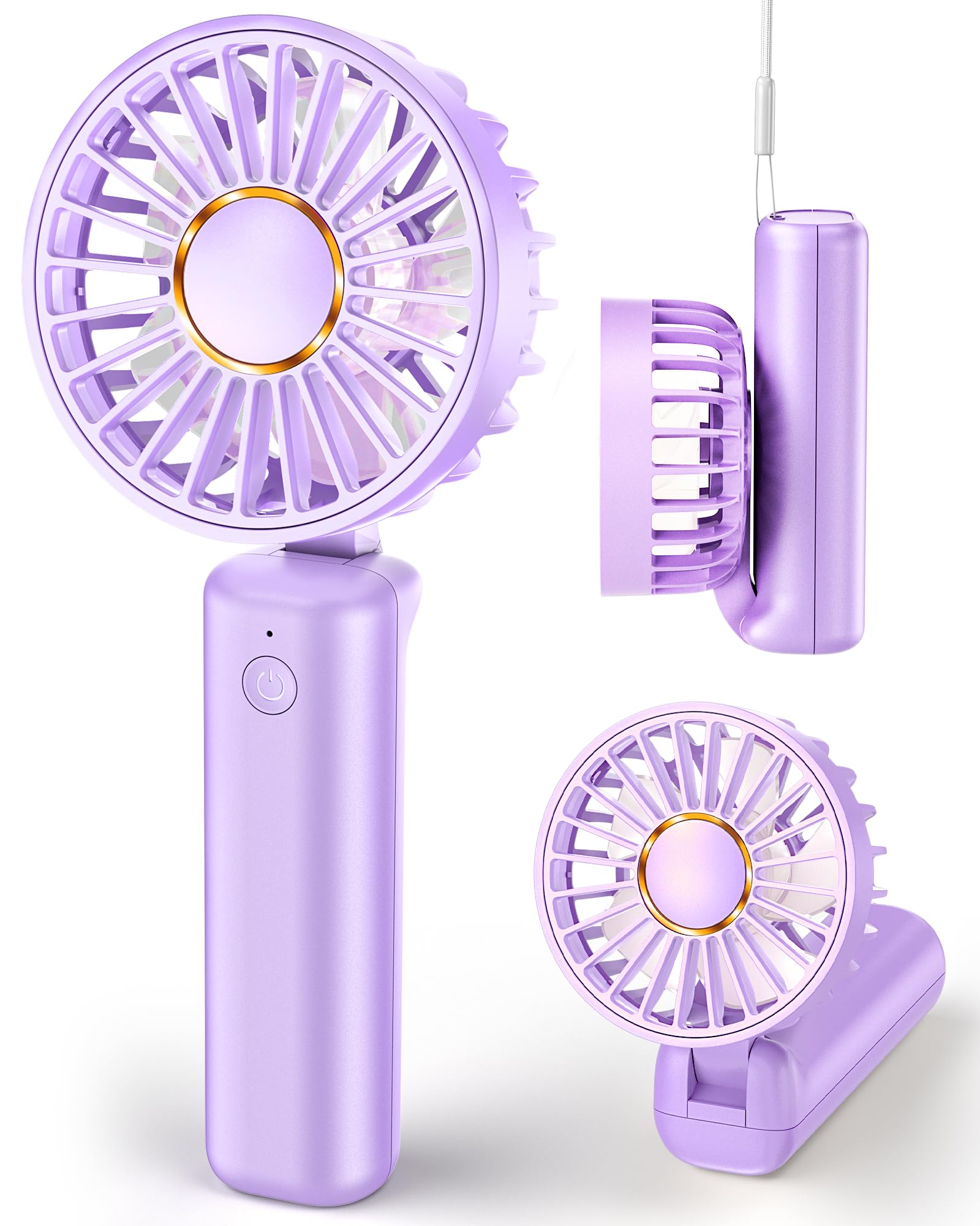 Amazon.co.jp: Hssio 携帯扇風機 ハンディファン 手持ち 充電式