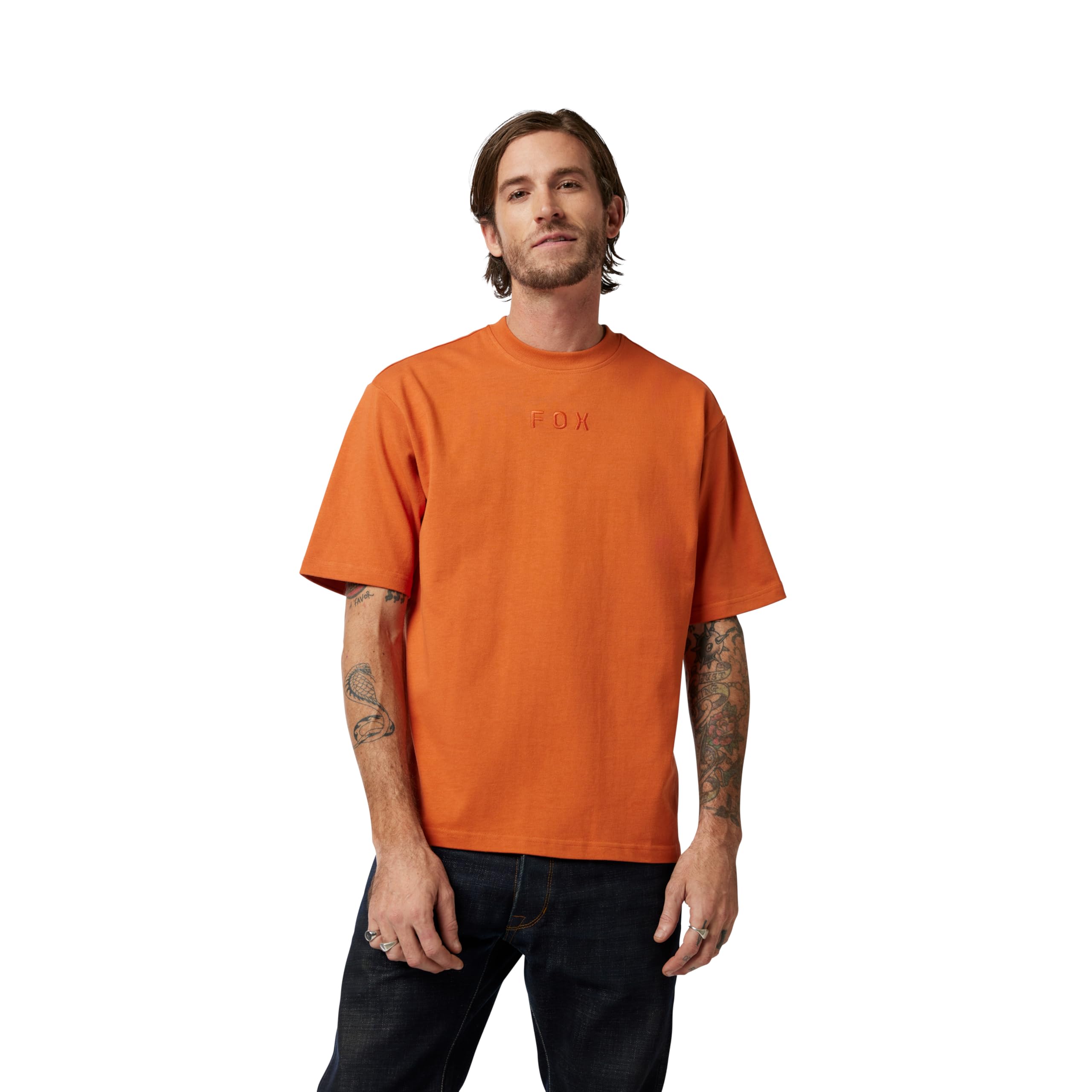 Fox Racing - WORedMARK OV SS TEE, Tees, Choc, L