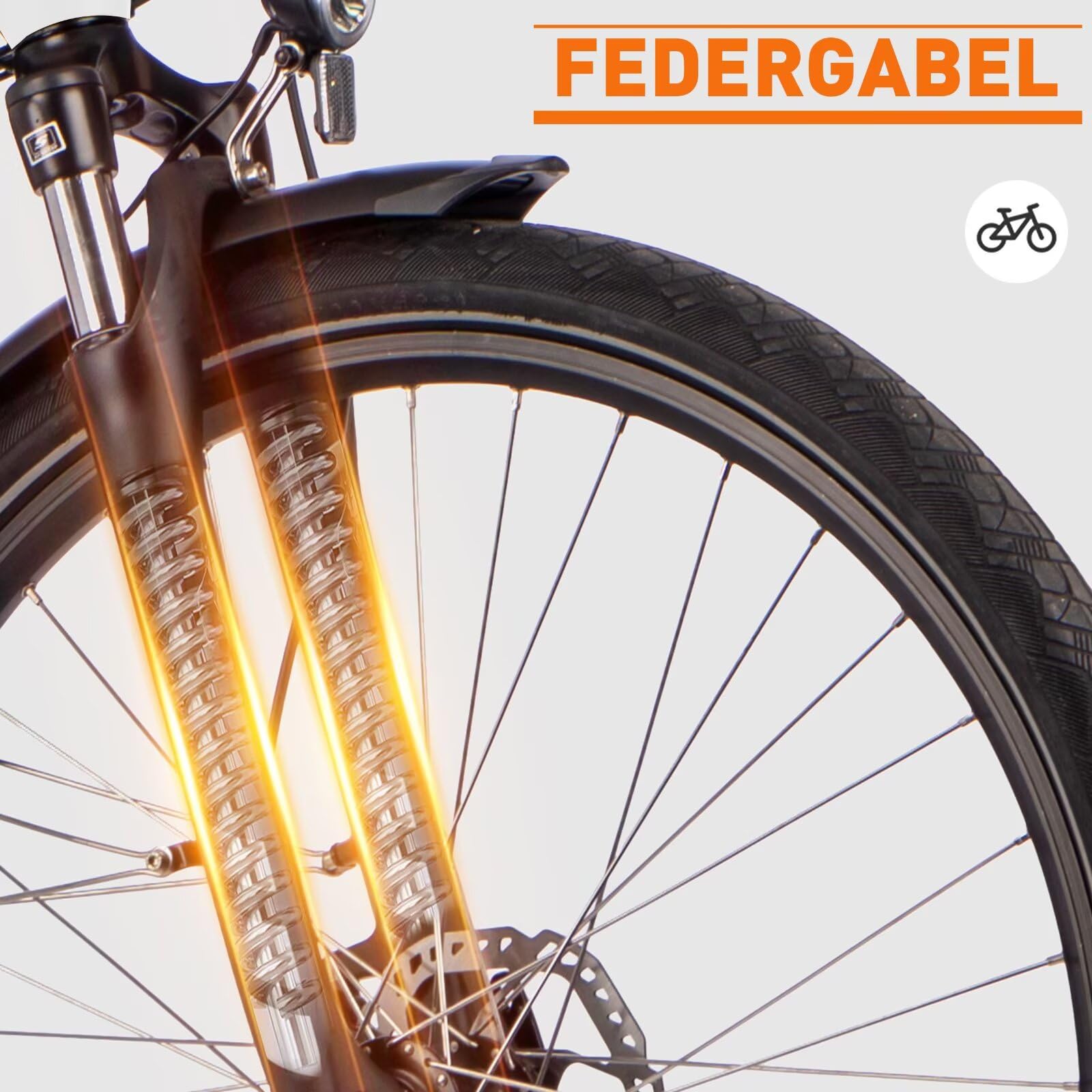 SAXONETTE E Bike 28 Zoll Ebike mit Mittelmotor 250 Watt 90NM, Elektro Fahrrad Erwachsene mit 36V 14.5Ah Akku, 120KM Lange Range, 10 Gäng Pedelec Electric Bike für Damen und Herren/Männer