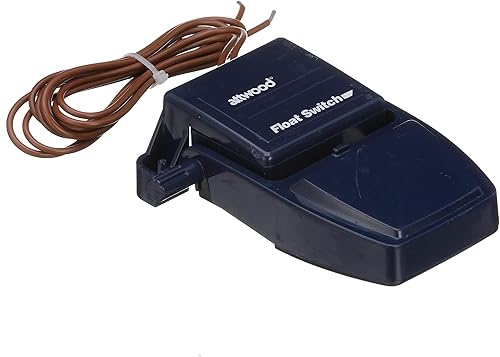 Miniatura 2 de Attwood Interruptor de flotador 4202-7, para bomba de sentina, 12 y 24 V con clasificación CE, cable de 36 pulgadas, 4 pulgadas de largo x 3 78