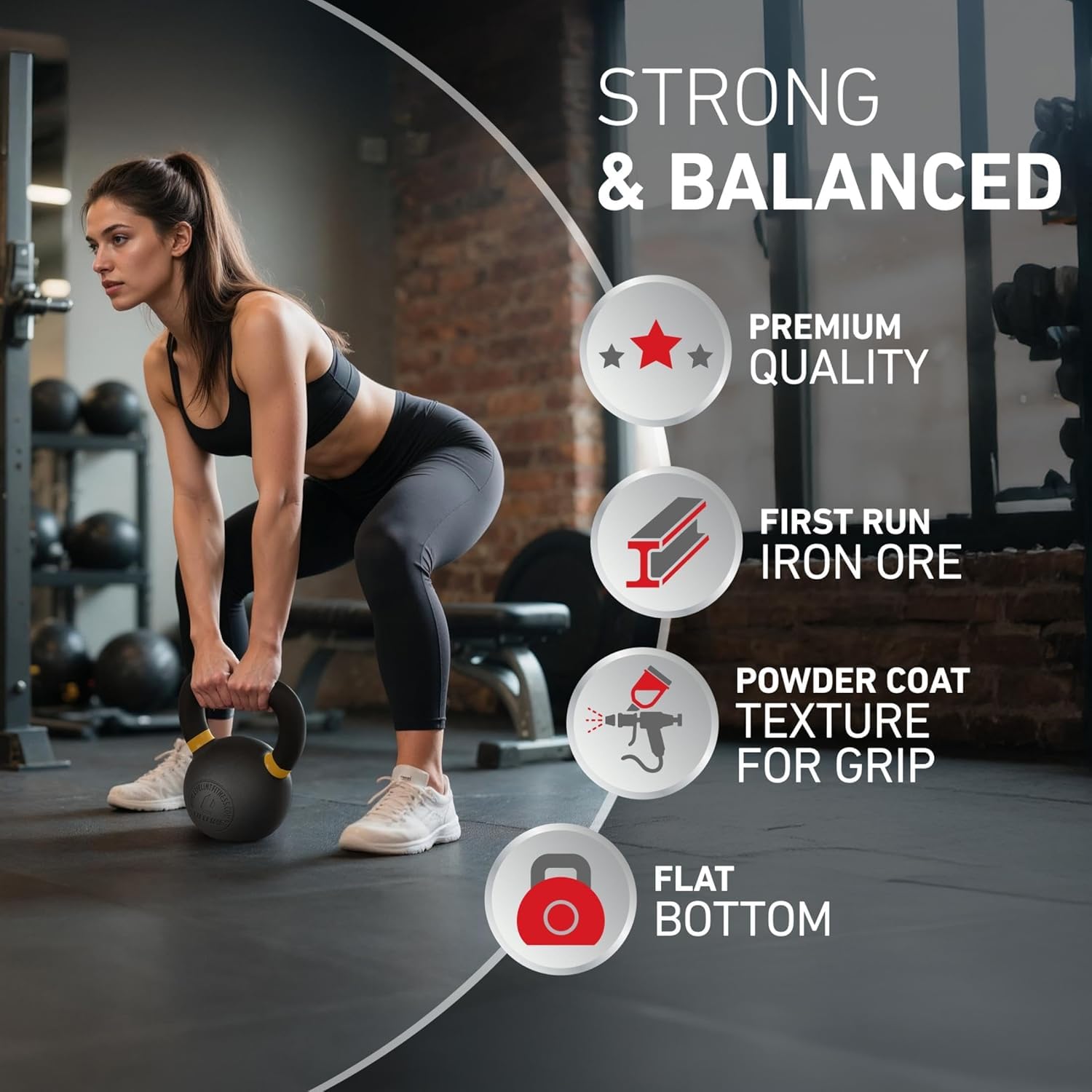 Lifeline Waga hantli kettlebell – 24 kg