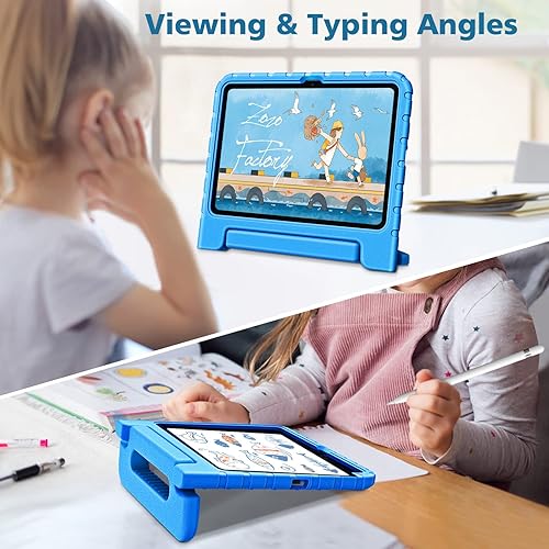 Miniatura 3 de Fintie Funda infantil para iPad (A16) de 11 generación de 11 pulgadas (2025), iPad de 10.9 pulgadas (2022), ligera a prueba de golpes, con soporte