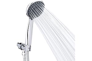 aisoso Luxury 5-Setting Shower Head with Powerful Spray