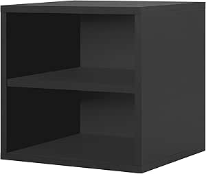 Foremost 327306 Modular Shelf Cube Storage System, Black