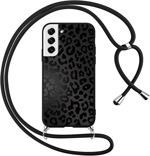 Foonary Funda con Cuerda para Samsung Galaxy S21 FE 5G 6,4", Carcasa Ultrafina S