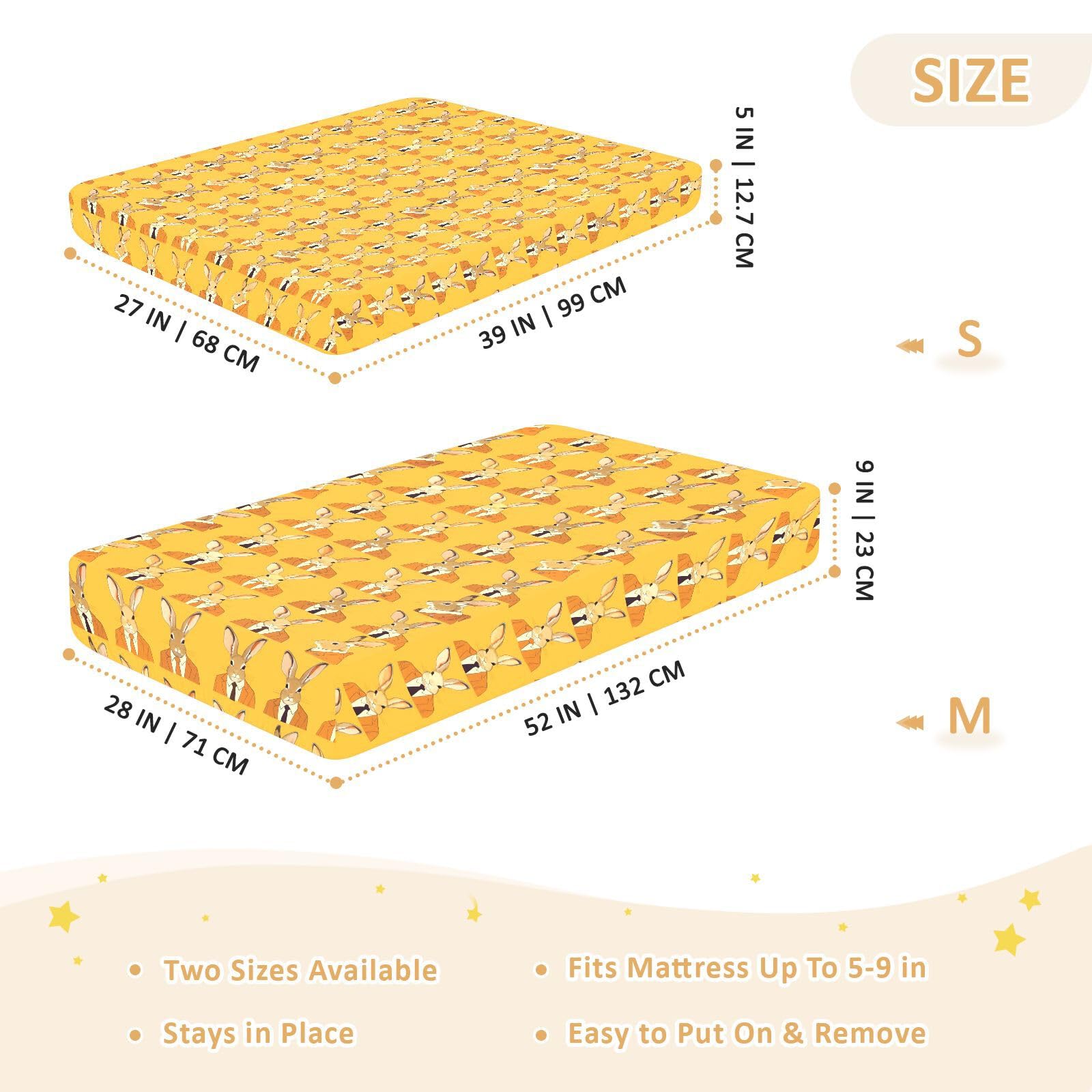Juego de sábanas para cuna de bebé para niños y niñas, sábana de algodón suave y cómoda, funda de ropa de cama para niños y niñas, decoración de guardería