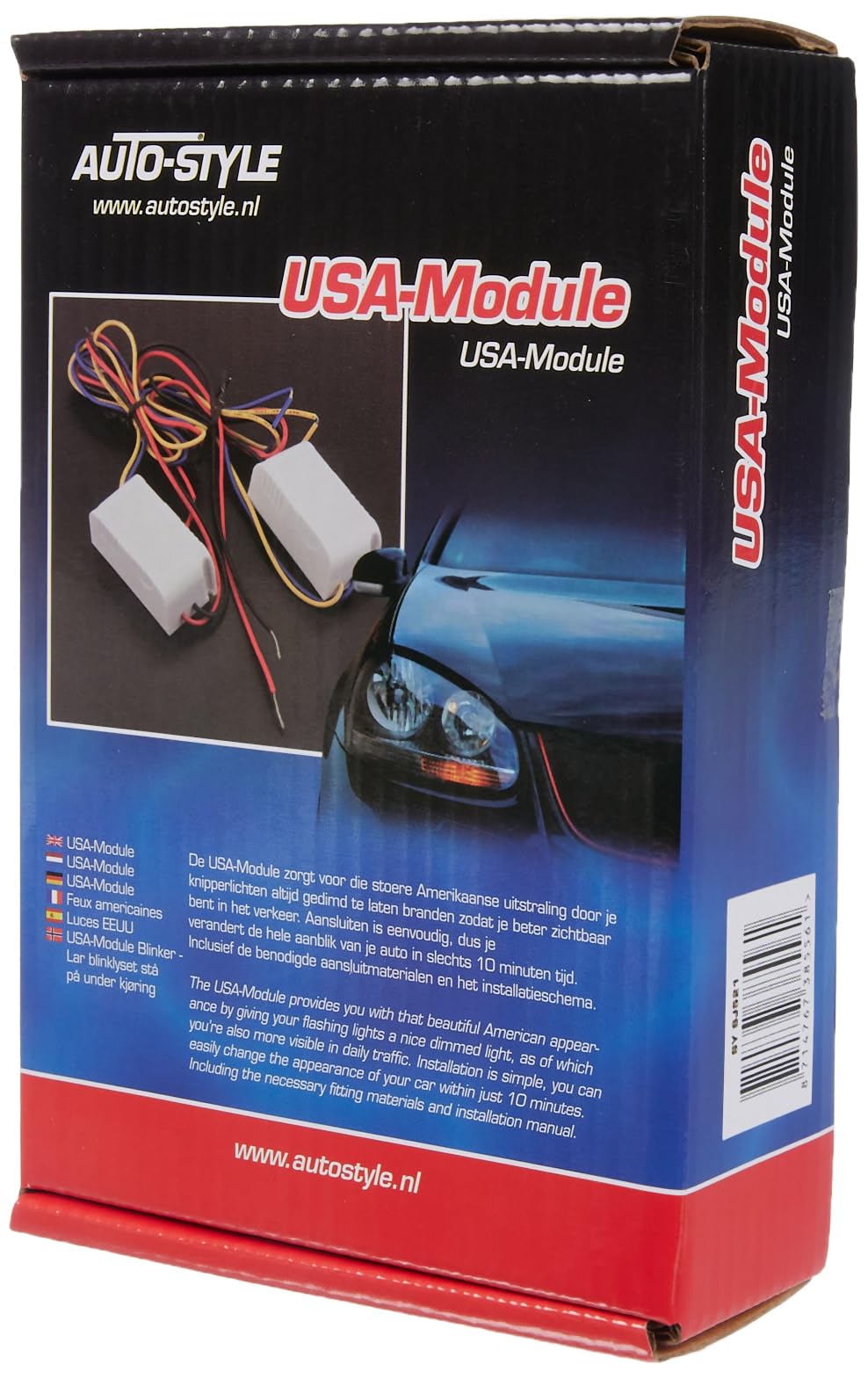 Image secondaire de AUTO-STYLE Set de Modules-USA d'Indicateurs incl. Set de cables & Manuelle