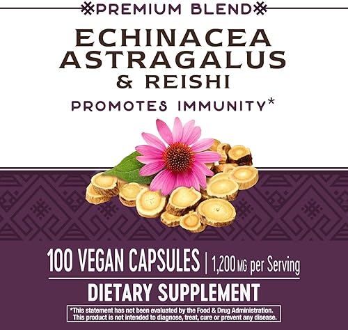 Miniatura 6 de Echinacea Astrágalo y Reishi Hecho con ingredientes orgánicos