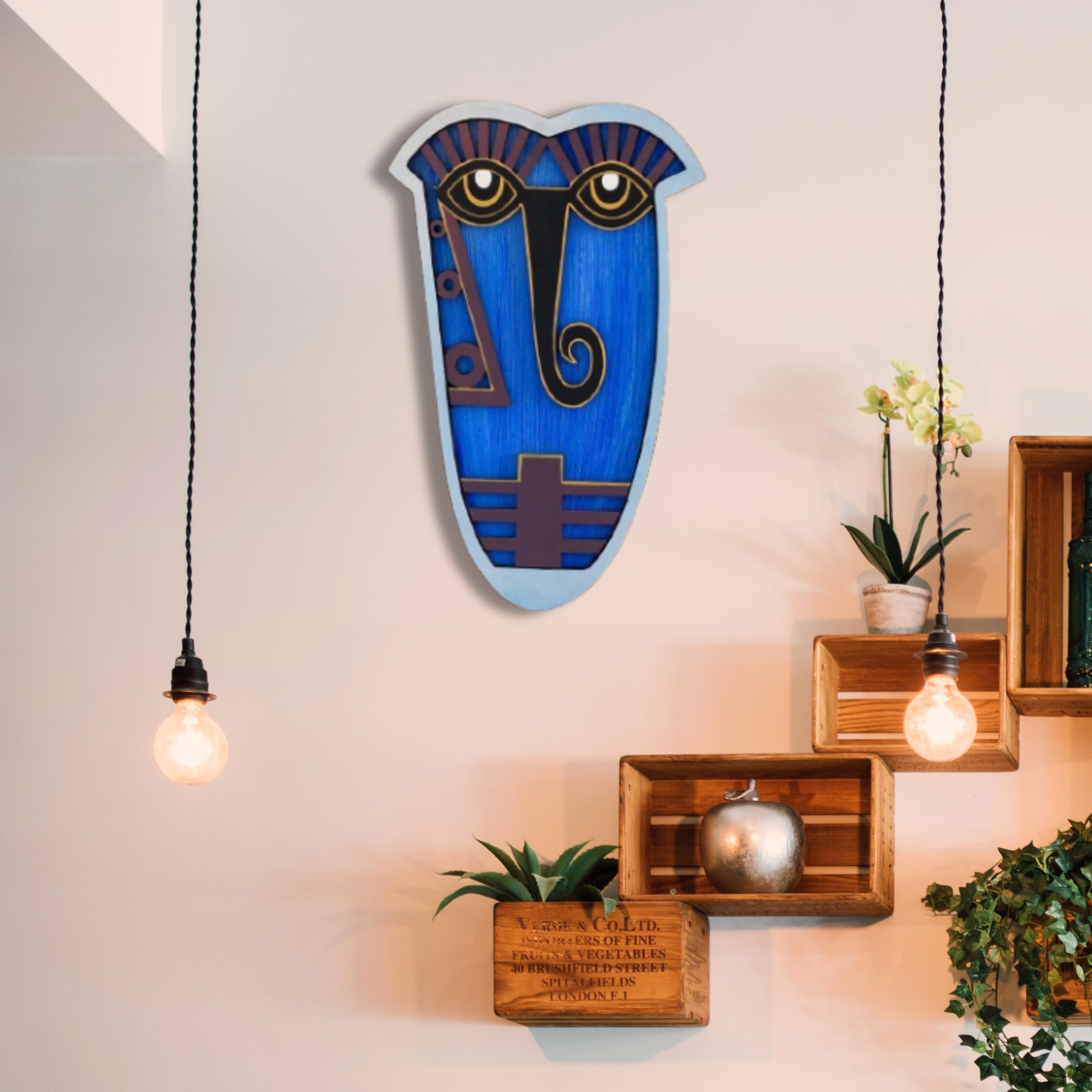 APS ART PLUS STORE Wooden 3D Wall Sculpture For Wall Decor, Unique Wall Decorative Item For Home, Office, Living Room Wall Decor