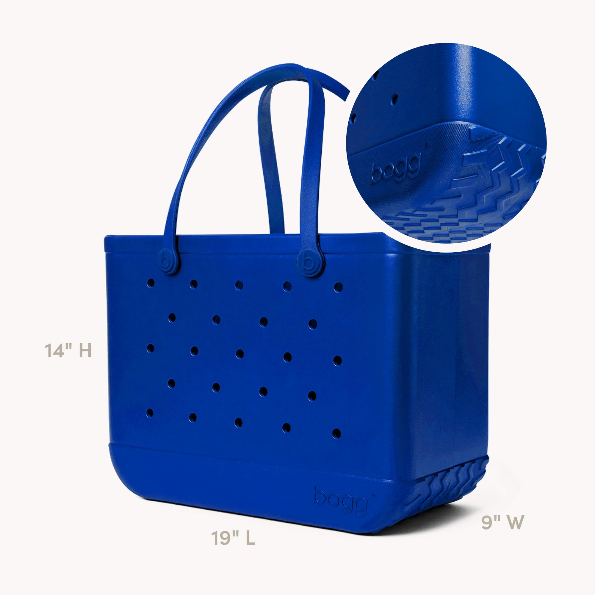 BOGG BAG - Bolsa para playa, piscina, barco, deportes - EVA multiusos - Botones tonales
