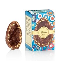 Venchi – Uovo di Cioccolato Mignon, Gusto Gourmet Cioccolato al Latte con “Nocciola Piemonte IGP”, 70 gr, Senza Glutine, Senza Sorpresa, Collezione Pasqua, Idea Regalo