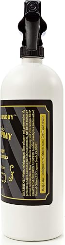 Miniatura 5 de Spray para planchar y dimensionar 32 onzas. Alternativa de almidón en aerosol, menos rígido que el almidón, sin perfume