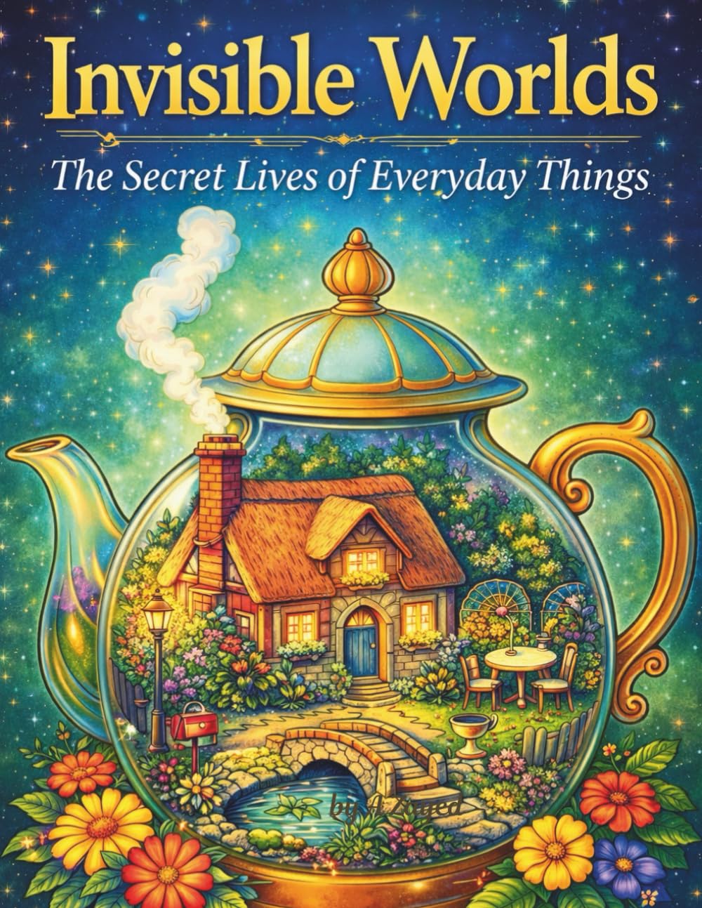 Invisible Worlds: The Secret Lives of Everyday Things – An Intricate Fantasy Coloring Book
