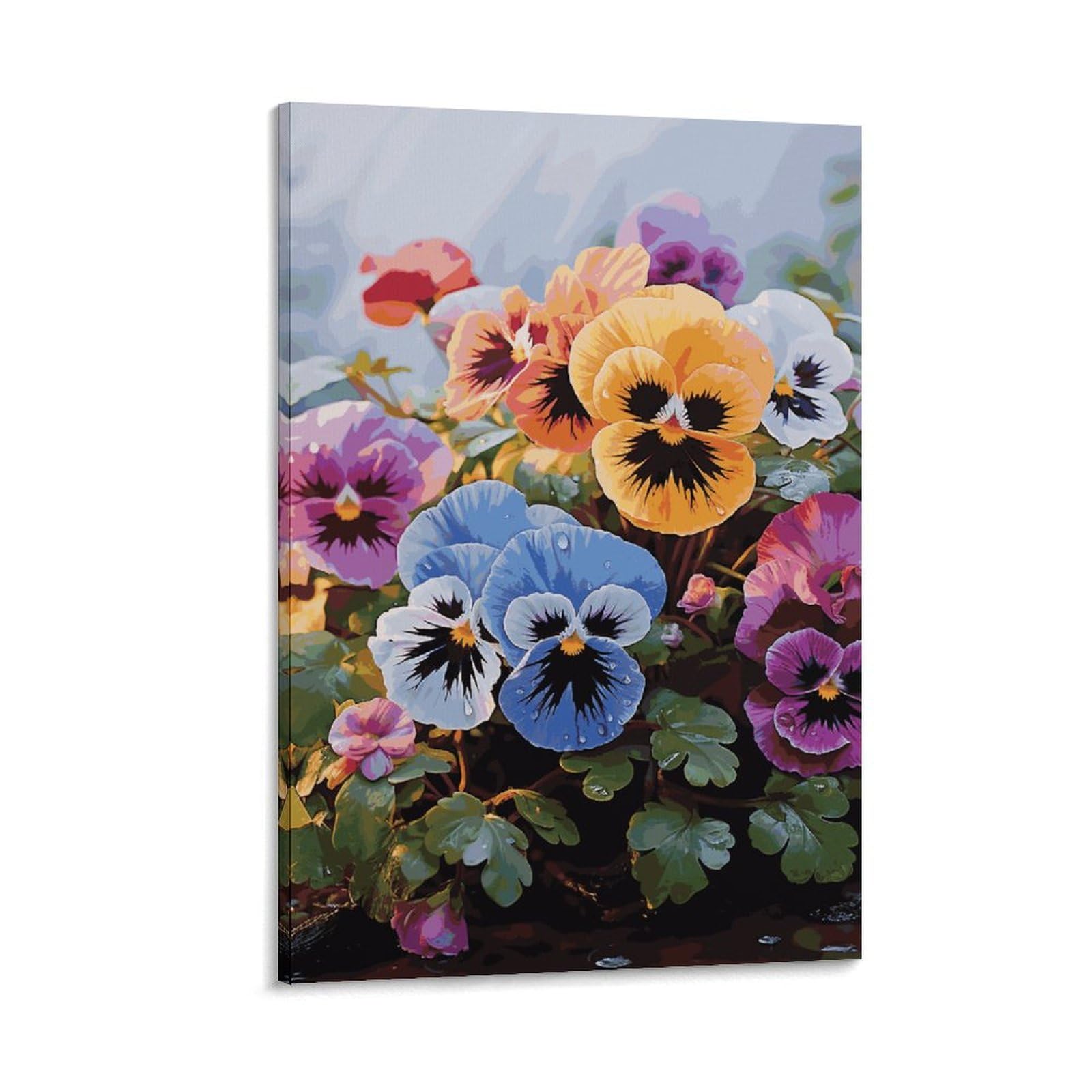Décoration murale fleurs et pensées pour briser la monotonie d'un bureau - 8