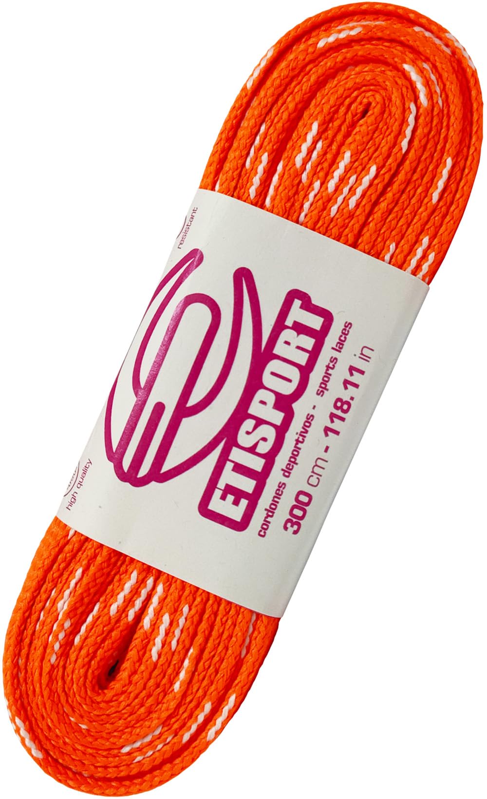 Cordones planos profesionales para hockey 3 m - 118in resistentes