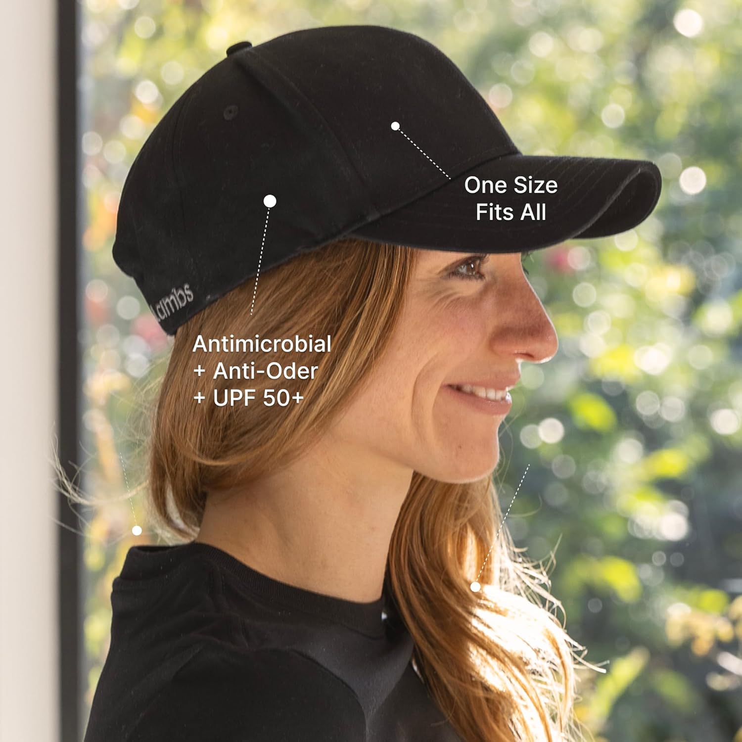 Lambs HAVN EMF-Proof Cap - Wavestopper™ Silver Tech - Blocks 99% of EMF from WiFi, 5G, Phones, Bluetooth - Faraday Hat, Soft, Breathable, Adjustable - Black, Unisex Design for All-Day Comfort.