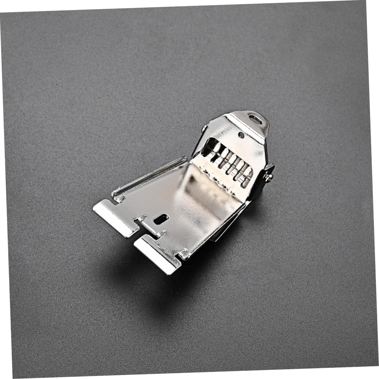 Yardwe String Banjo Tailpiece Durable Chrome Banjo Accessory Easy to Install Replacement for Instrument Maintenance Convenient Operation with Installation Kit