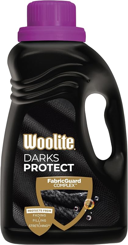 Woolite Darks Defense Liquid Laundry Detergent – Protects Dark Clothes from Fading, 50oz