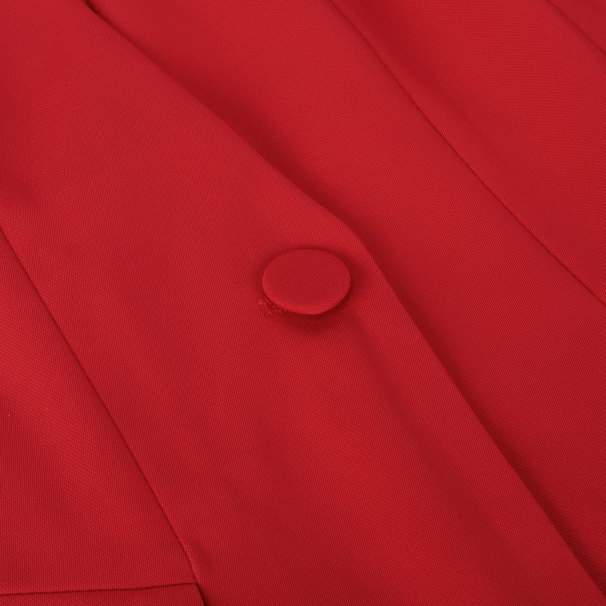YYNUDA Damen Anzug 2-teilig Stehkragen EIN Knopf Hosenanzug solide Farbe Business Blazer + Hose