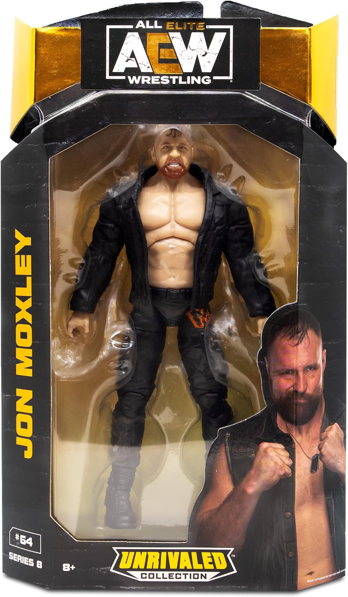 Jon Moxley Unrivaled Series 8 Action Figure