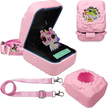 Silicone Case for Bitzee Magicals Interactive Toy Digital Pet, Protective Case for Bitzee Magicals with Lanyard, New Bitsy Electronic Virtual Pet