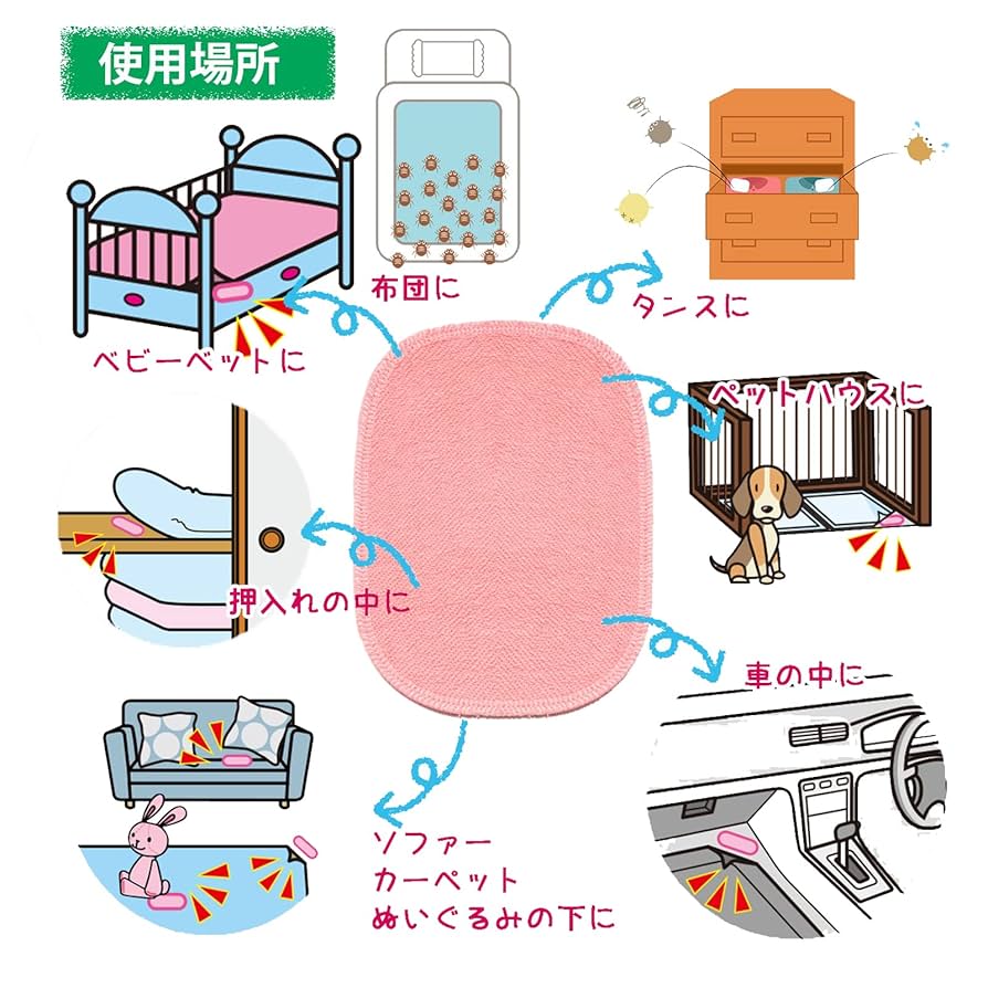 専用2点✨掛け布団 ロイヤルドリーム光 光触媒加工 遠赤 防菌 防虫 防ダニ① Amazon.co.jp: 漁生堂 ダニ捕獲シート（10枚入）防虫・防