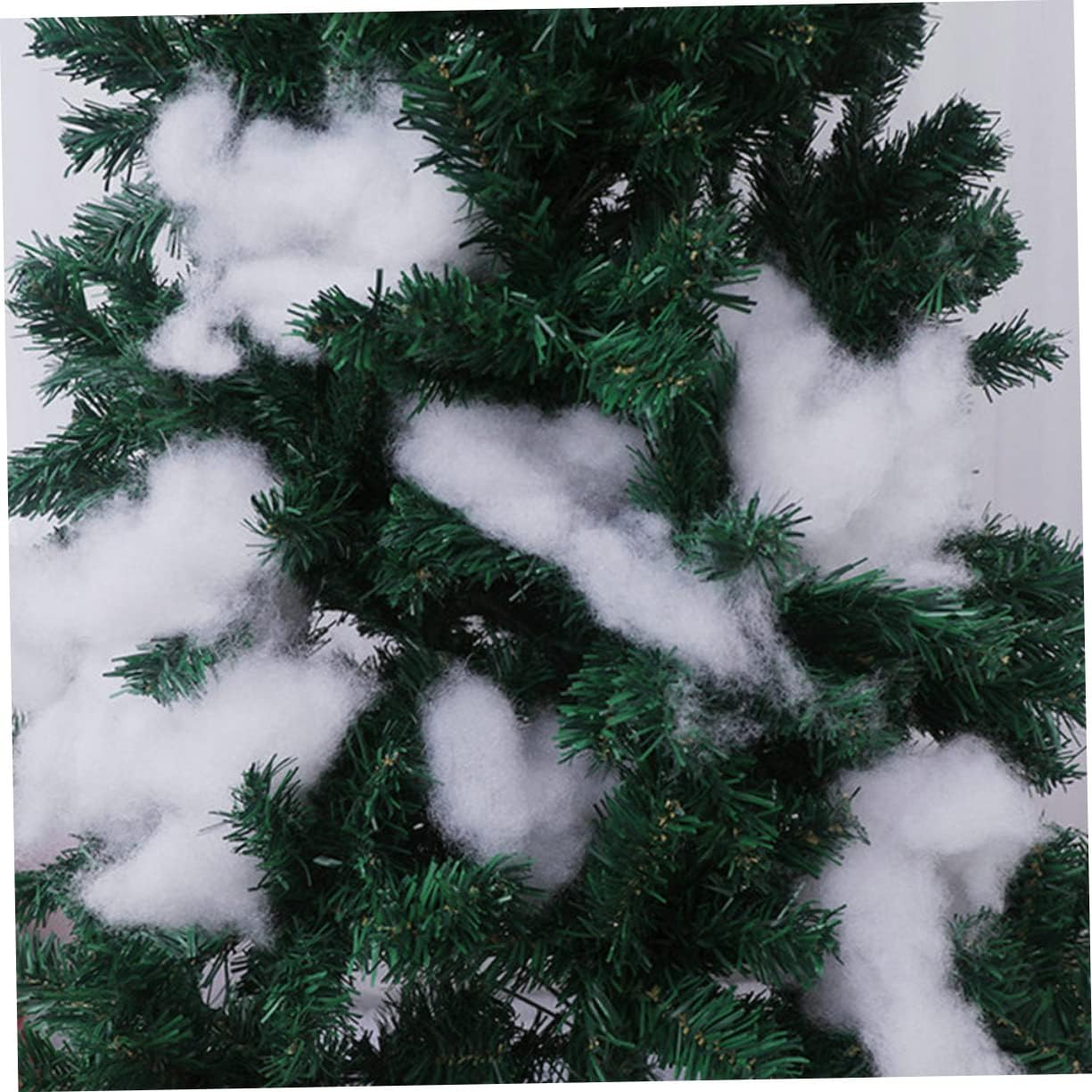 MAGICLULU Fake Snowflakes for Crafts DIY Artificial Christmas Decor Festive Fake Snow Decorative