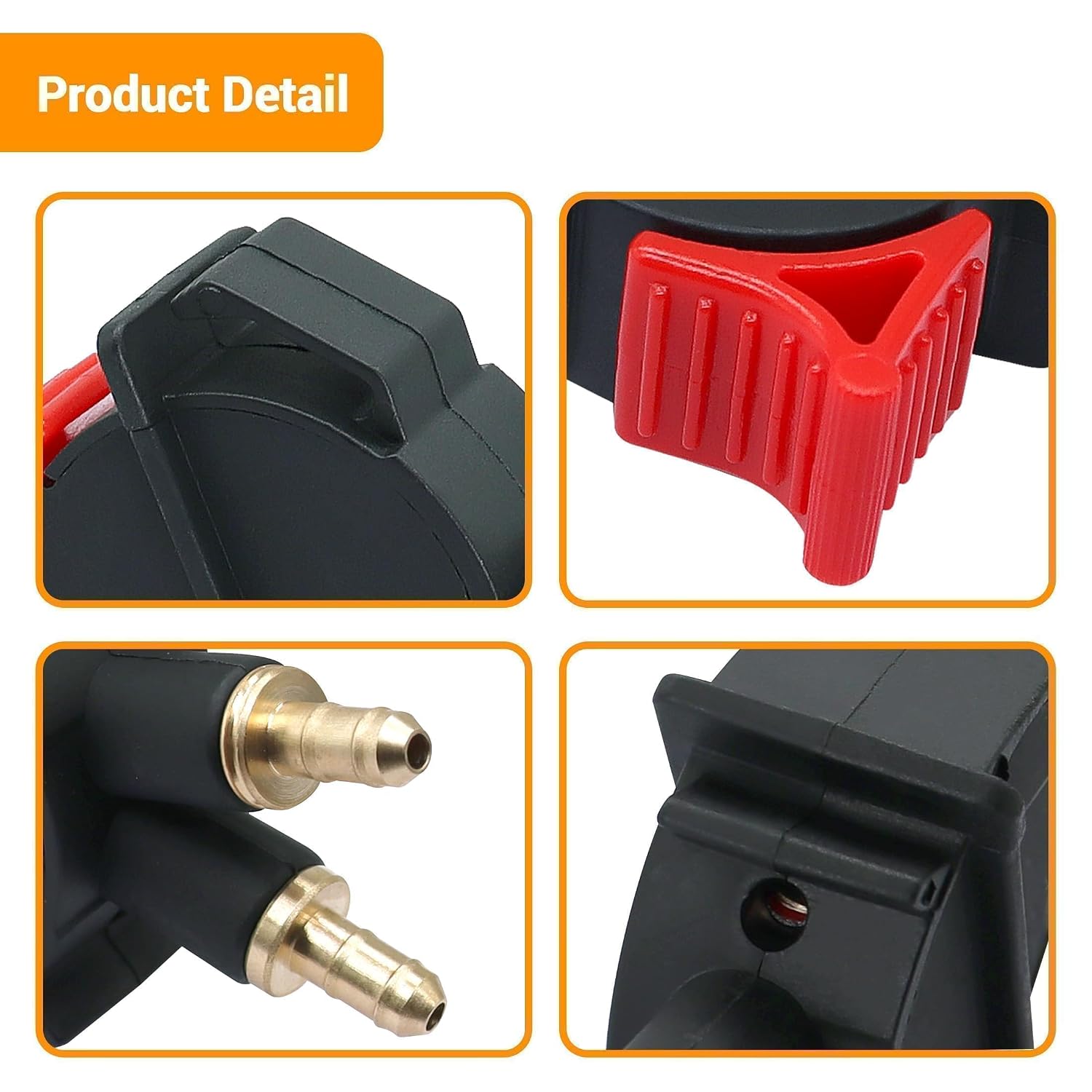 SK165305 SK146701 2586418C91 229697-01 High Pressure Red Seat Height Adjust Air Valve Rocker Switch Control Fit for International American Truck National seat 195 Series air seat