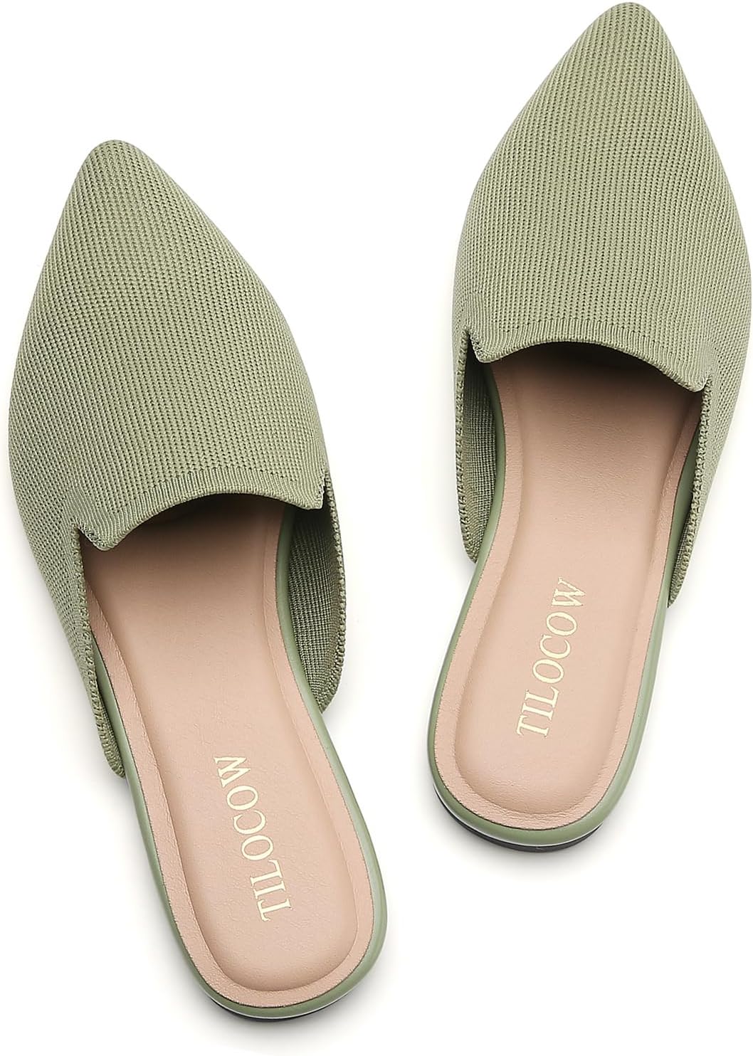 Tilocow Women Flats - Pointed Toe Mesh Comfort