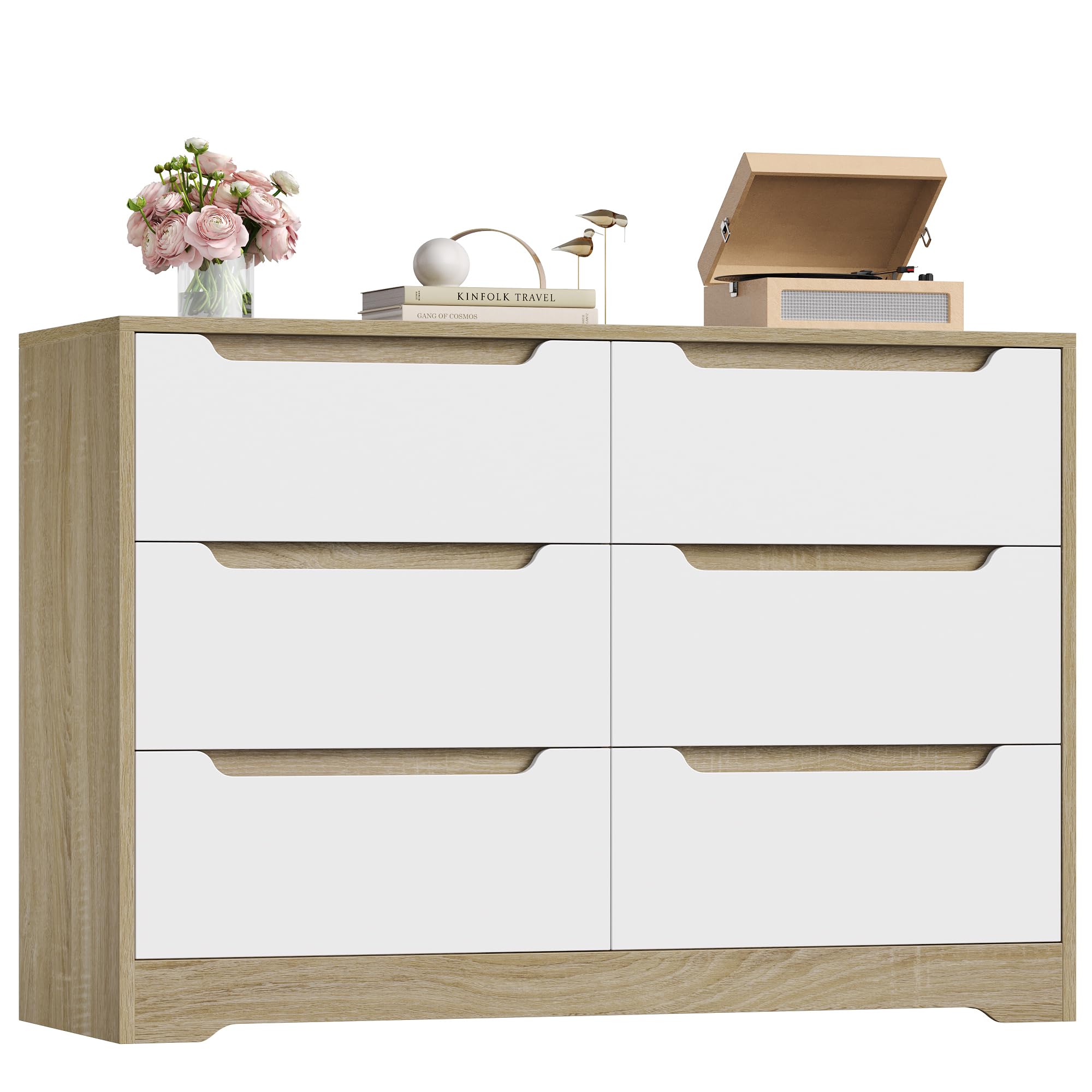 HOCSOK Chest of Drawers, Clothes Drawers, Wooden Dresser, Modern โ image 1