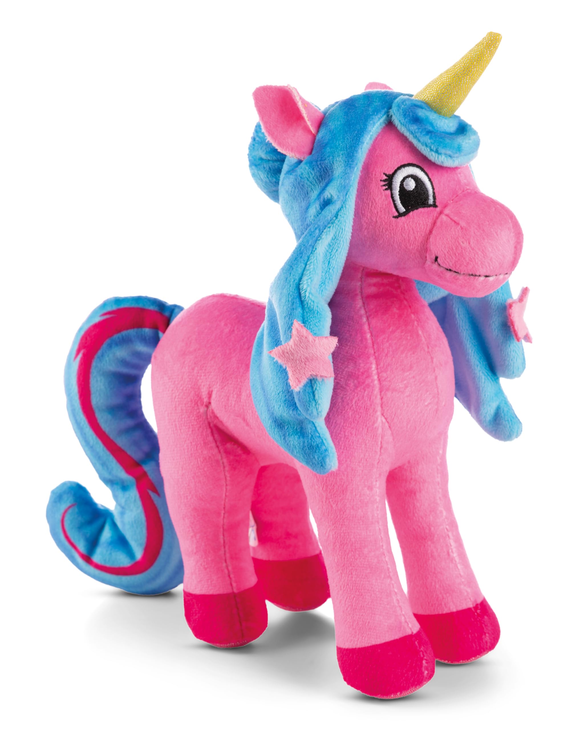 NICI soft toy Lissy PONY unicorn Roxy 22cm pink - Cuddly cute plush to snuggle and play with, for children & adults, great gift idea - 49974