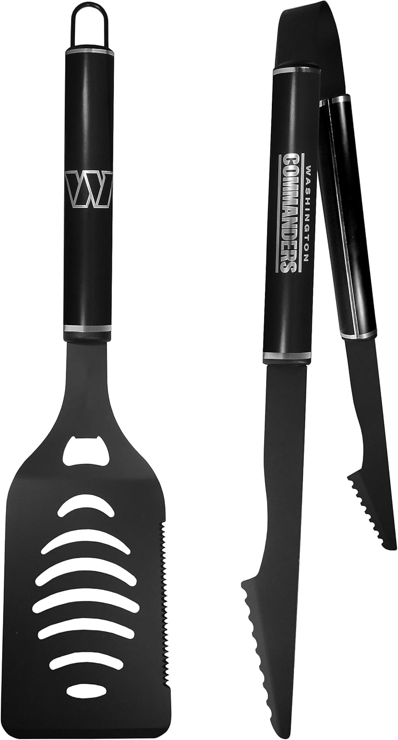Siskiyou Sports NFL Washington Commanders 2 pc Monochromatic Tailgate BBQ Set Team Colors, One Size