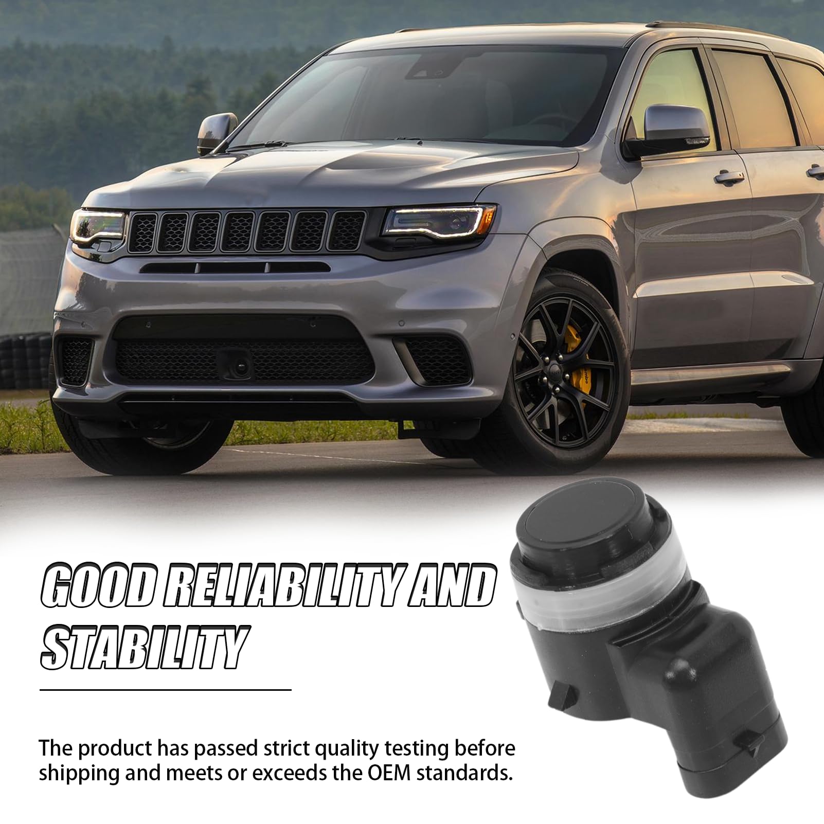 Sensor Estacionamento A-Premium - Compatível Com RAM 1500/2500/3500 E Jeep Wrangler/Gladiator