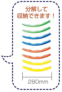 フラフープ　6色　Mサイズ(外径約65㎝) 楽天市場】フラフープ 65cmの通販