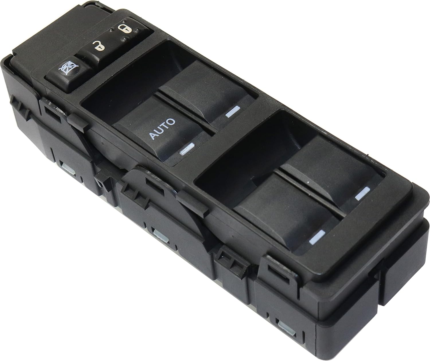 Garage-Pro Master Power Window Switch Replacement for Jeep Patriot Compass 2011-2017 Black One Touch Power Windows - Driver; with 13 Blade Connector 13-Prong Blade Male Terminal; Female Connector