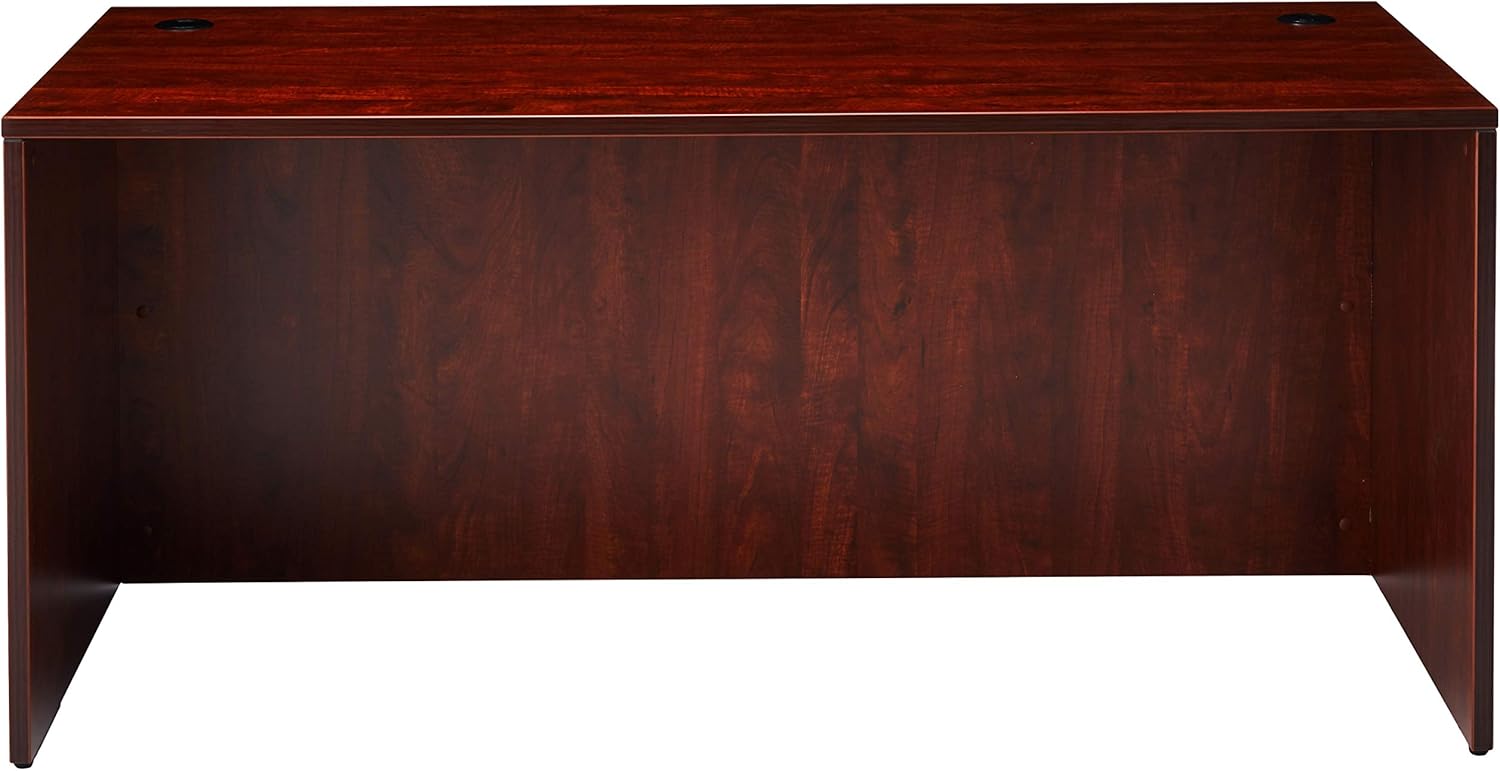 Lorell Desk Shell, 66 by 30 by 29-1/2-Inch, Cherry
