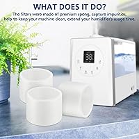 Vista 7 de Paquete de 16 filtros de repuesto para humidificador de llenado superior para LEVOIT Classic160, Dual150, Dual200S, Classic300(S), LV600S