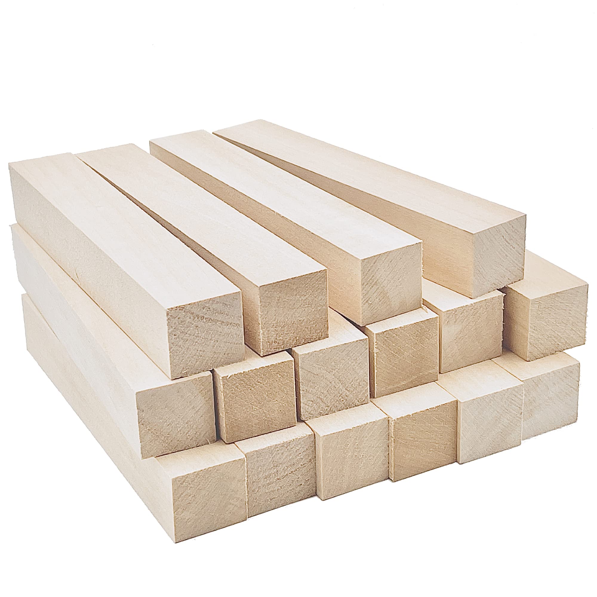Lot De 6 Blocs De Sculpture En Bois De Tilleul – 20x5x5 Cm – Pour Débutants Et Experts, Artisanat