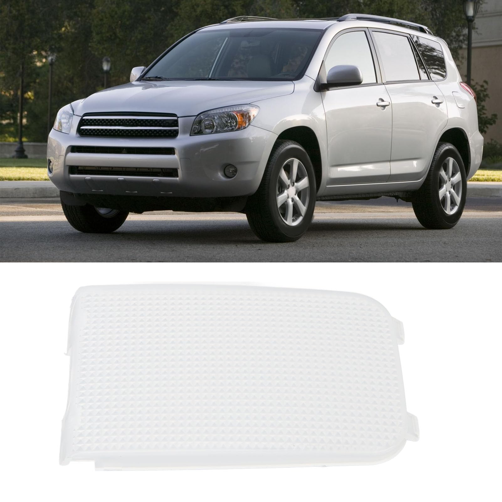 JAOCDOEN Roof Lamp Lens Dome Light Cover Roof Dome Light Lens ABS 81241 12020 Overhead Lamp Cover Replacement