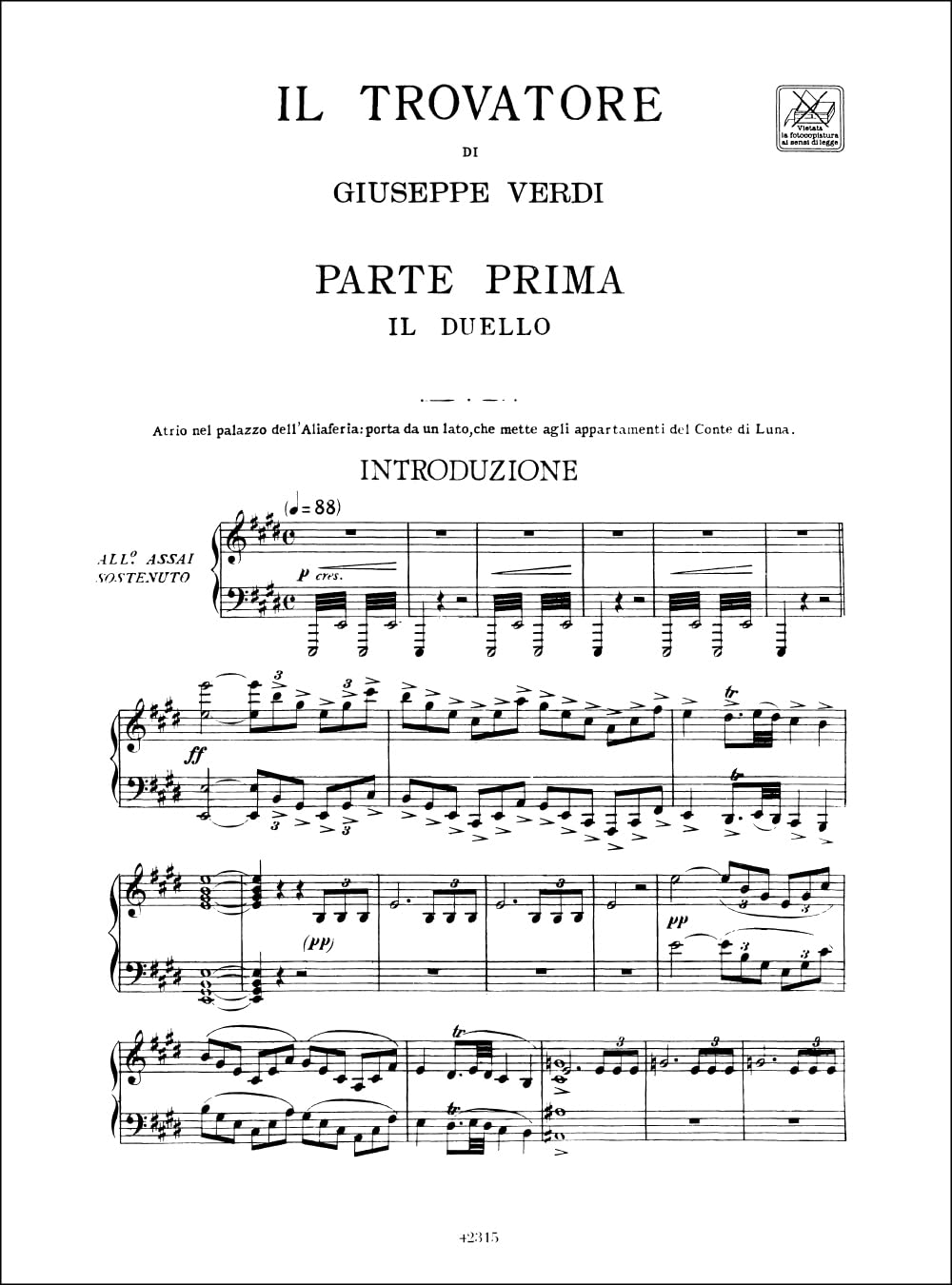 IL TROVATORE