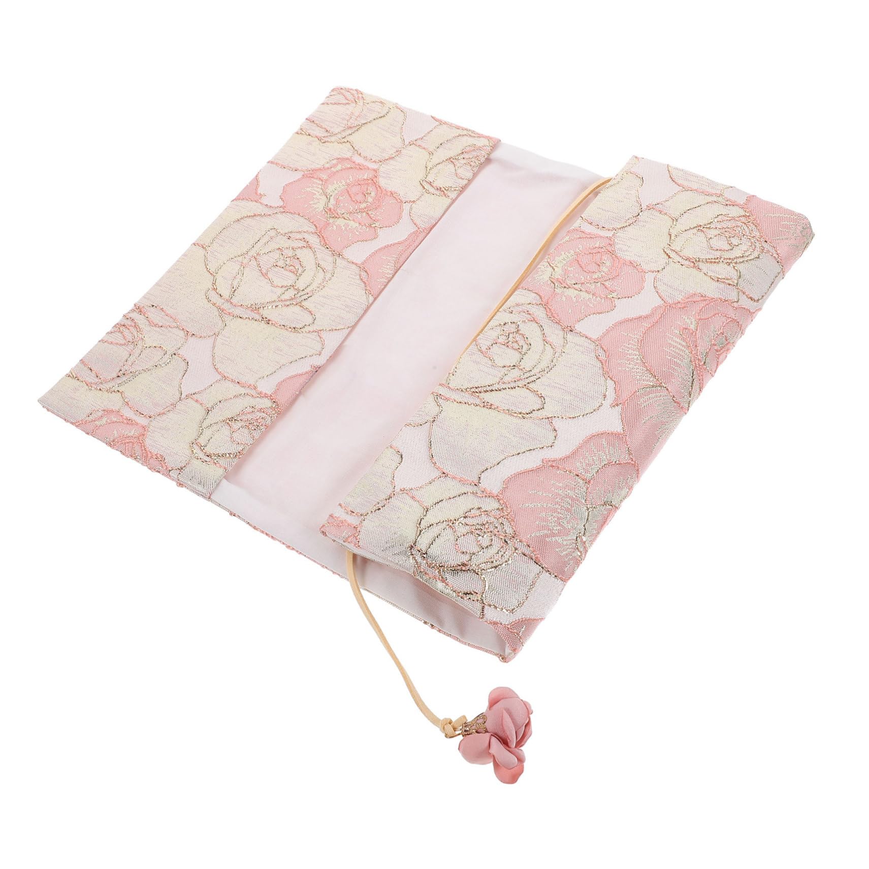 Operitacx 3piezas Cubierta De Libro Reutilizable Estampado Delicado Protección Para Libros Funda Decorativa Para Notas y Lectura Diseño De Flores