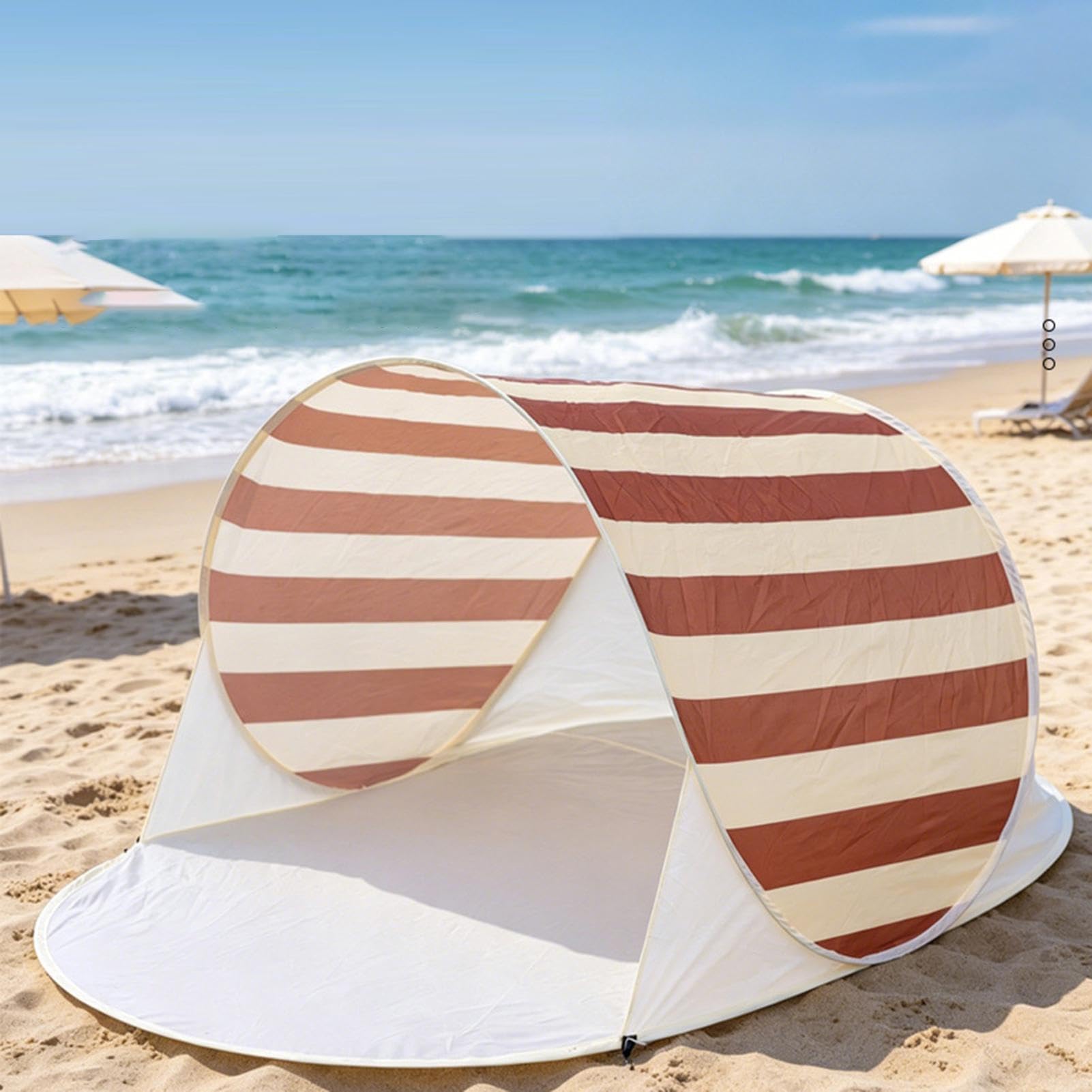 Tenda da Spiaggia per Esterni Rifugio Antisole per Pesca | Ombra per Campeggio Outdoor per Bambini e Adulti Campeggiatori Pesca Sport Eventi Concerti Parchi Laghi Campeggi Giardini