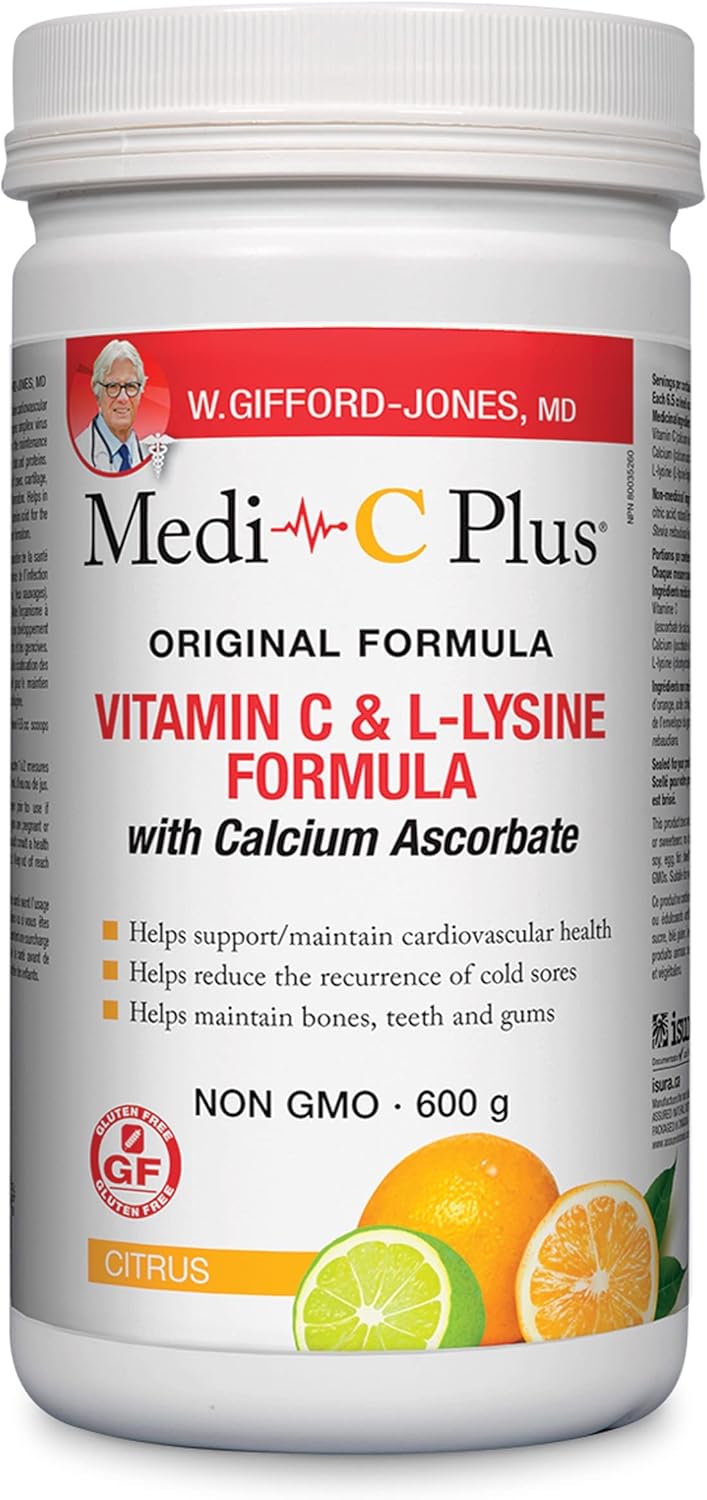 W.GIFFORDJONES MediC Plus w/Calcium (Citrus 600 gr) Amazon.ca