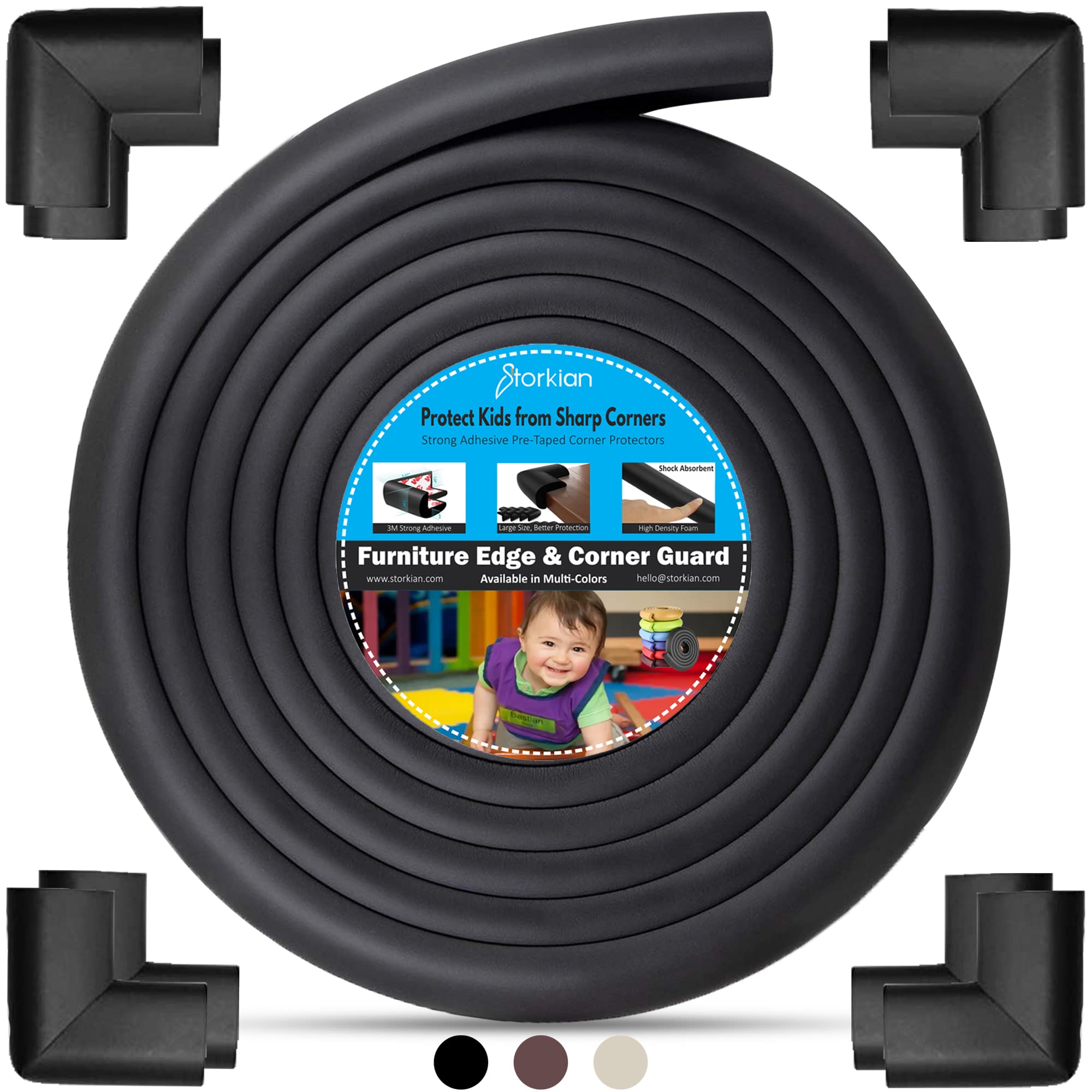 Buy 13 ft Baby Proofing Edge Corner Guards, Child Safety Furniture
